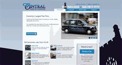 Desktop Screenshot of centraltaxiscoventry.co.uk